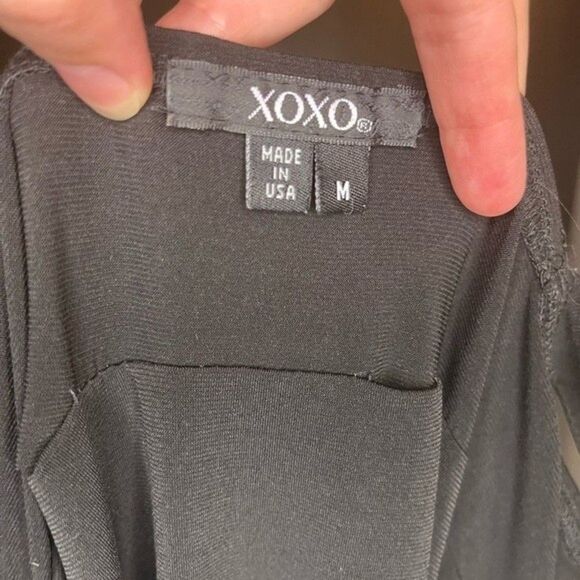 XOXO Juniors Black Sleeveless Dress Size Medium - Picture 5 of 6